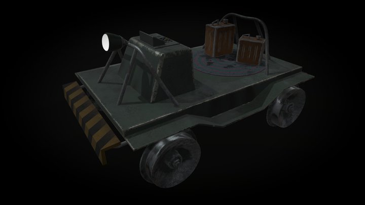 railcar 3D Model