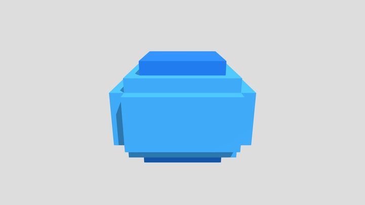 Water Bubble - Voxel 32x32 – Kostenloses 3D-Modell STL