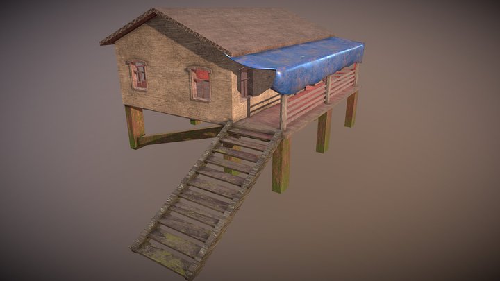 Wood house