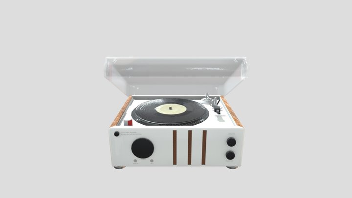 Turntable 3D Model