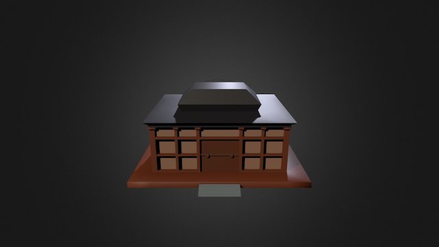 Ueno: Closed House 3D Model