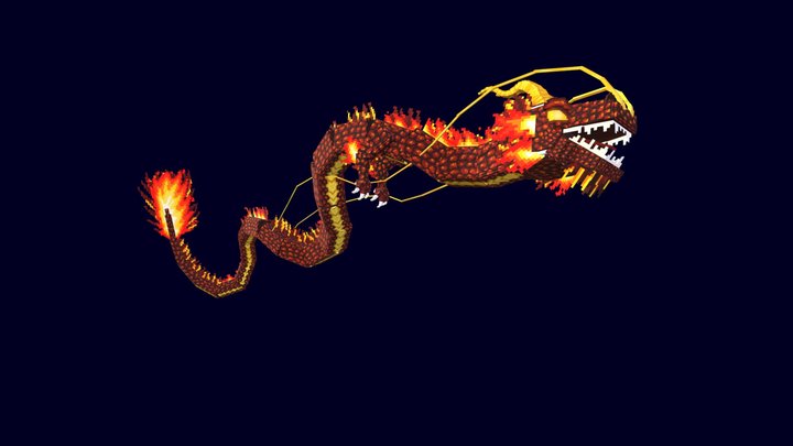 ChineseDragon 3D Model