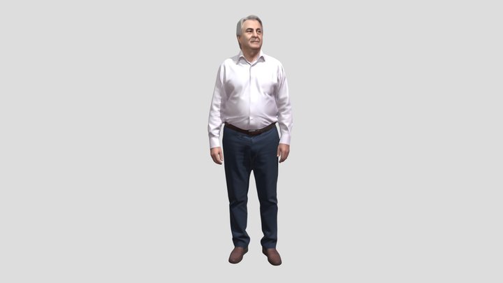 Portrait of a Distinguished Gentleman – Modelo 3D gratuito STL