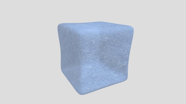 Ice Cube 3D Model