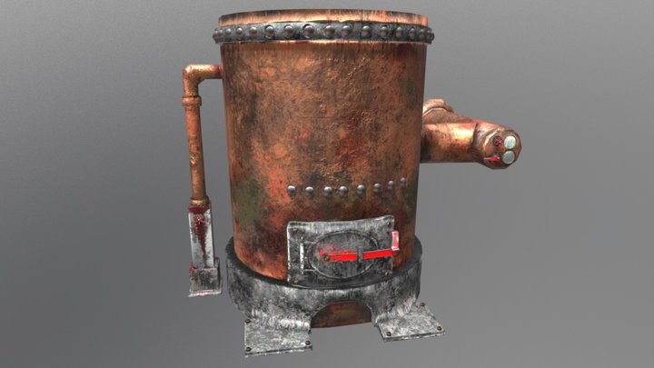 Castlevania Old Boiler 3D Model