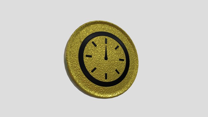 extratime pickup coin 3D Model