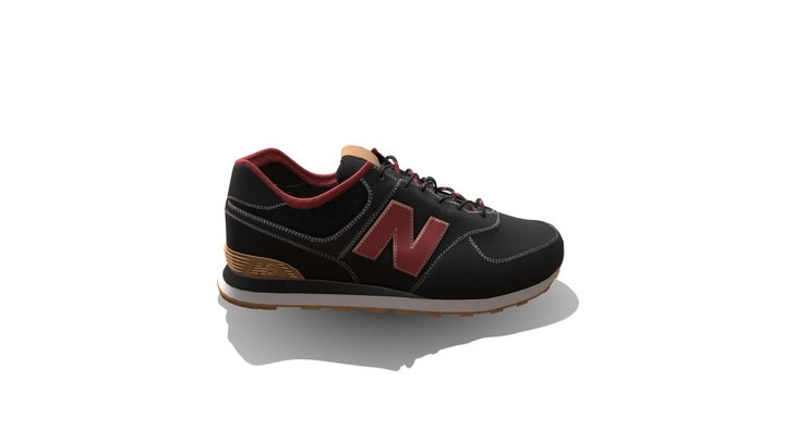 shoe blk 3D Model