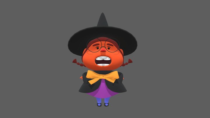 Witch Anna 3D Model