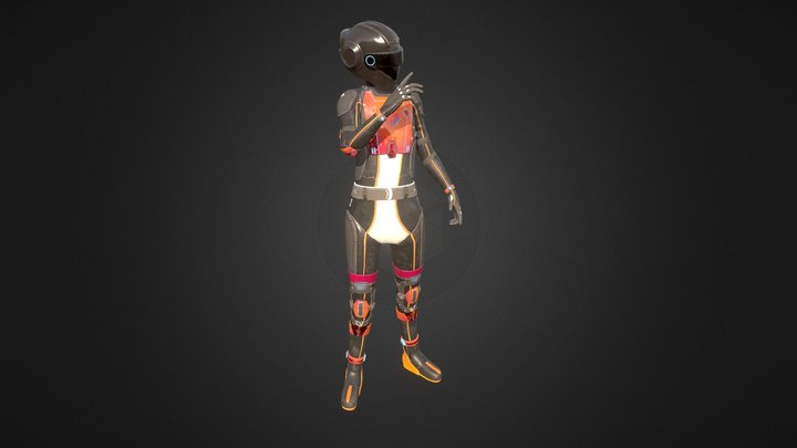 Covergence character 3D Model
