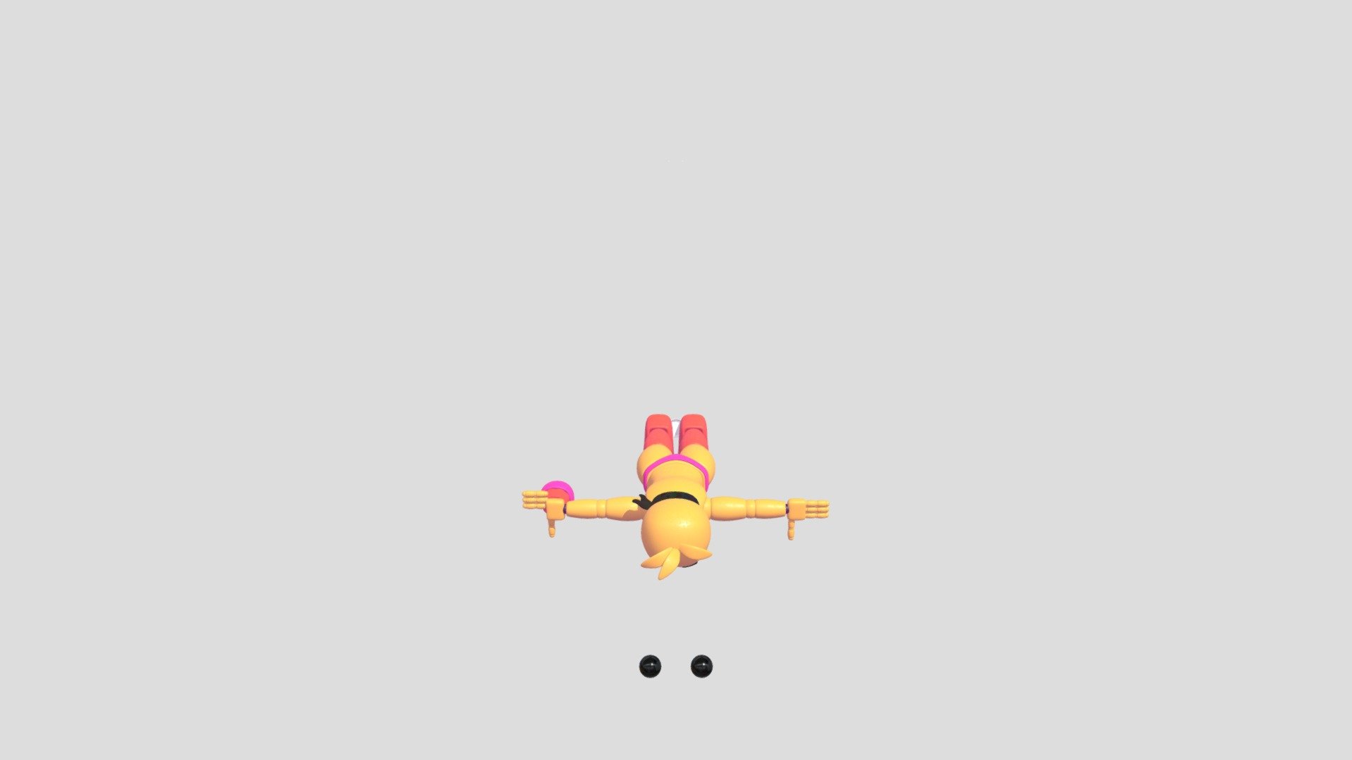 Toy Foxy (Blender 2.8+) (Rig By D1GQ) - Download Free 3D model by ...