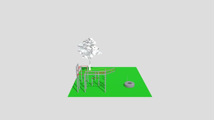 Street workout by OCR SPORT GRIP 3D Model