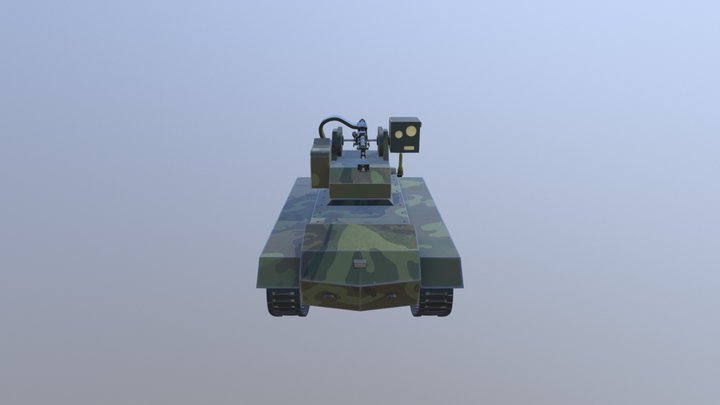 Military Robot 3D Model