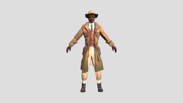 Harper - Detective 3D Model