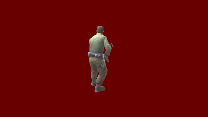t_leet from cs:s interloper demo 3D Model