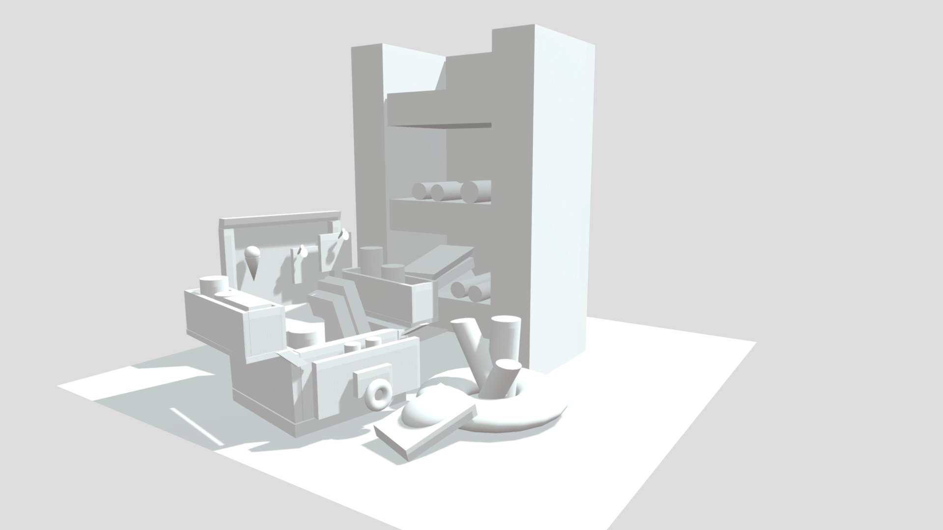 Blockout - 3D model by tigerlatte13 [ecc6380] - Sketchfab