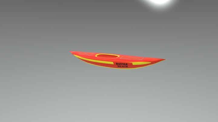Kayak 3D Model