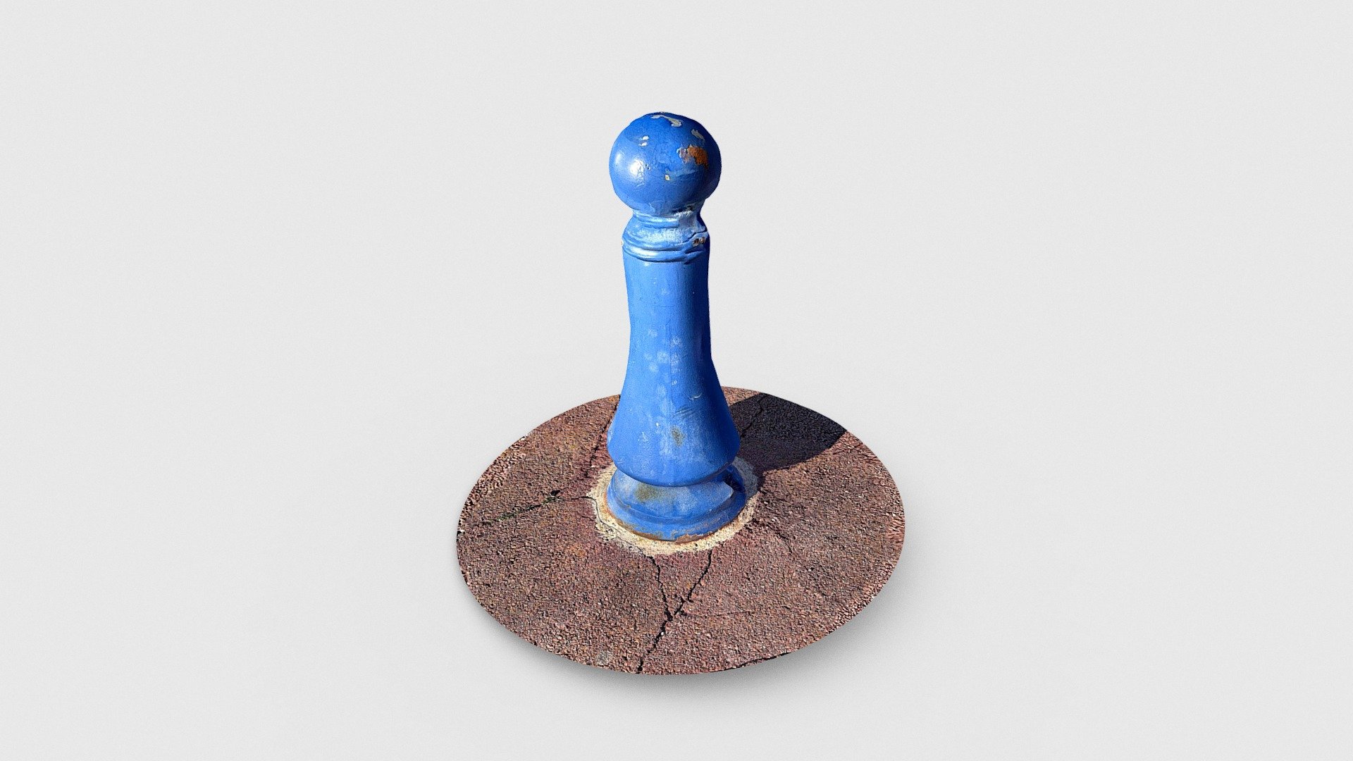 Cast iron pole (1)