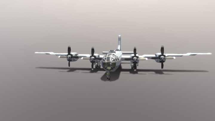 B29 Stormworks Version 3D Model