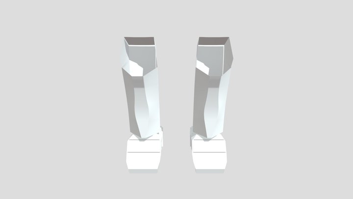 Robot legs 3D Model