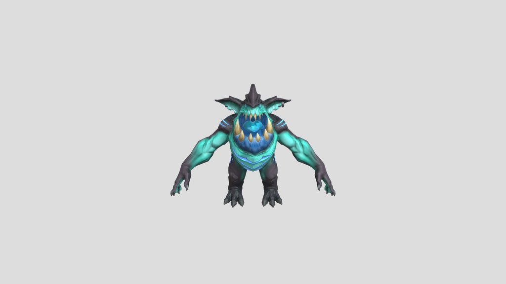 Little Monster V3 Rigged Lowpoly