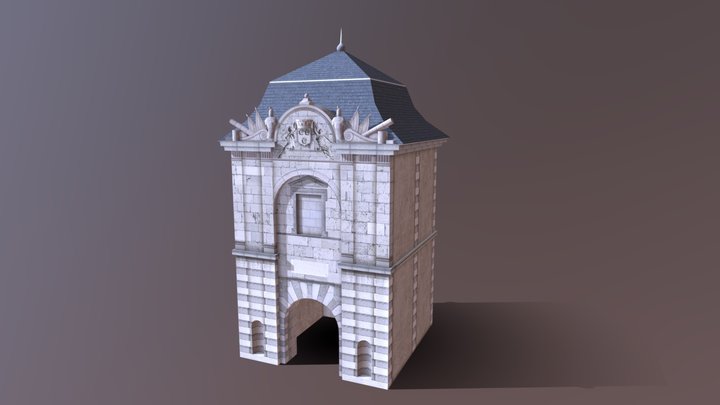Porte de France 3D Model
