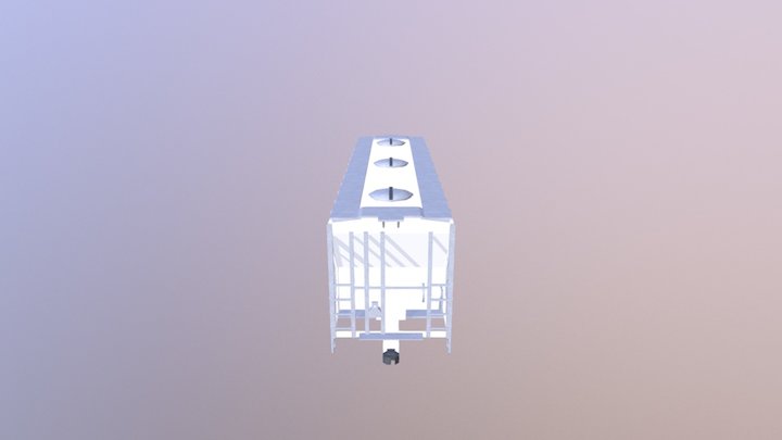 Hopper 2bay Trinity 3D Model
