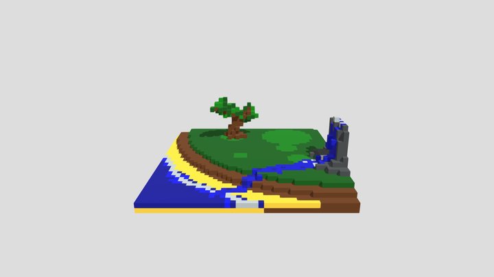 Tree in ostrov 3D Model