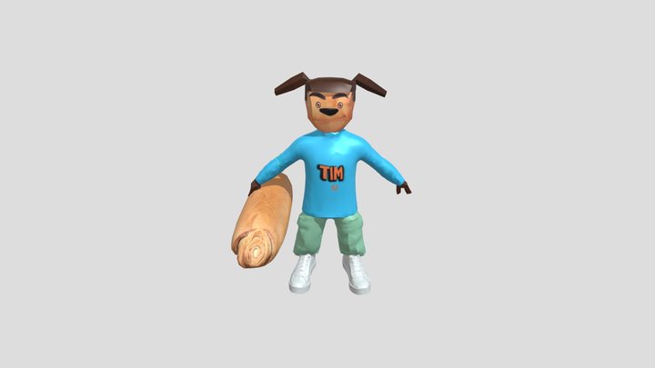 Тимоха Со Вкусом Пирожка 3D Model