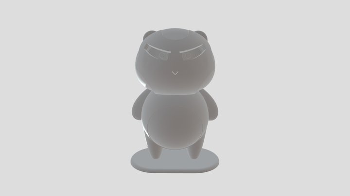 Iron Panda 3D Model