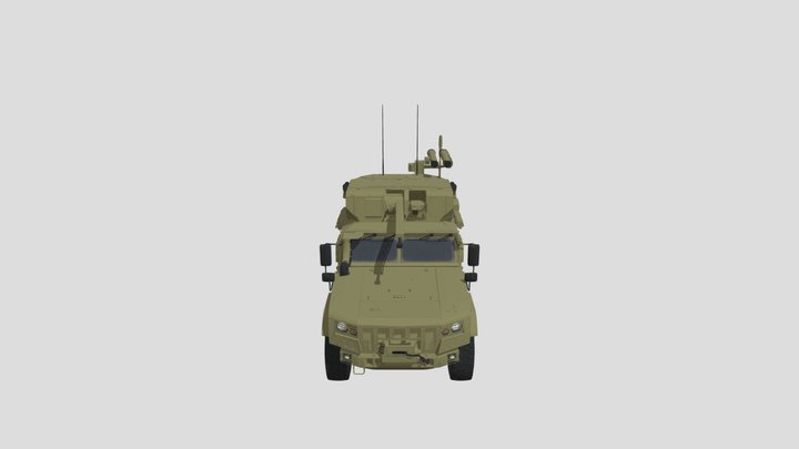K-4386D Typhoon-VDV (Armored Warfare) 3D Model