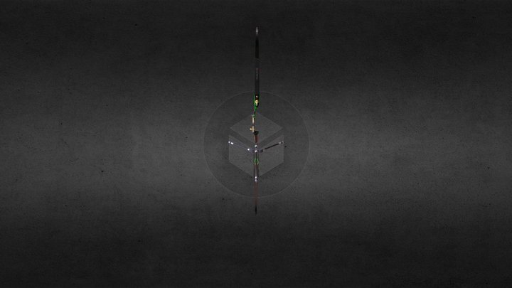 recurve bow 3D Model