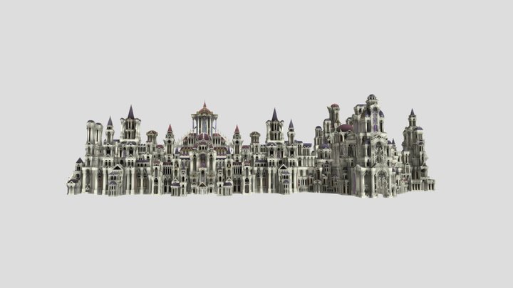beautiful palace 3D Model