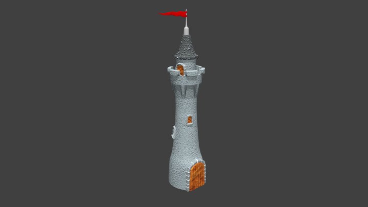 Fairy Castle. 3D Model