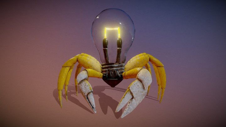 Crabulb - Rigged 3D Model