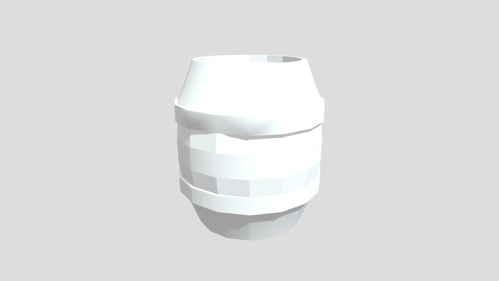 Tsgana barrel 3D Model