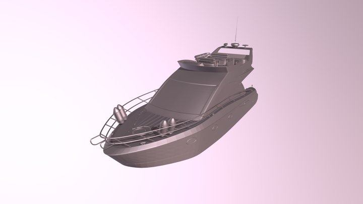 Boat C 3D Model