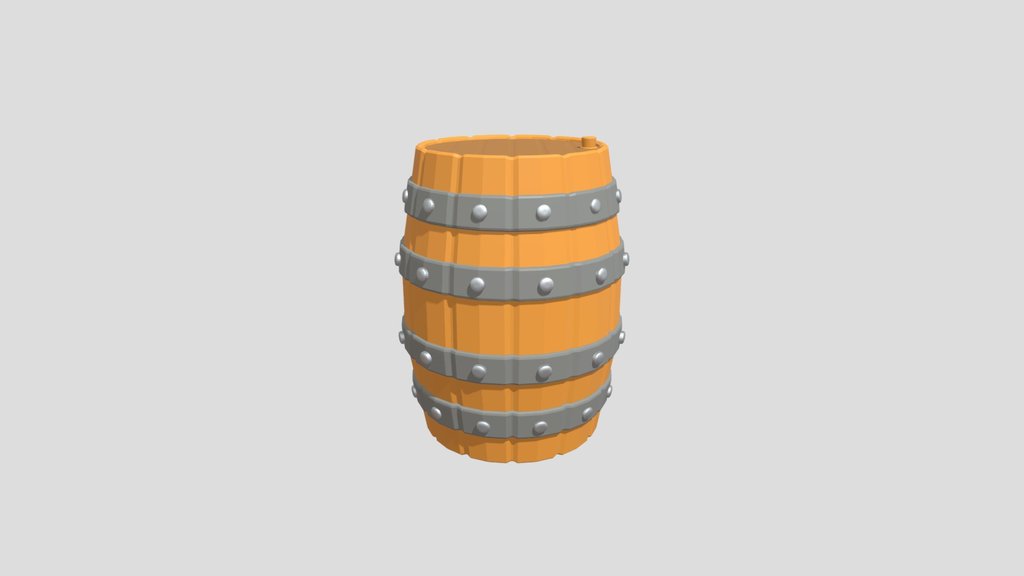 Barrel Stylized Viking