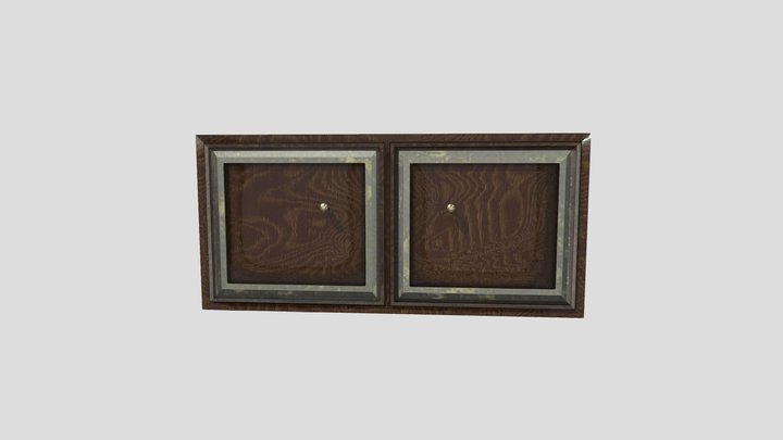 The old Soviet cabinet 3D Model
