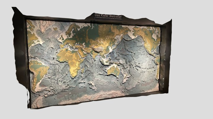 Maritimes Museum Hamburg - Kieler Weltrelief 3D Model