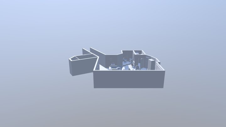 Sala Familia P Luche V1 3D Model