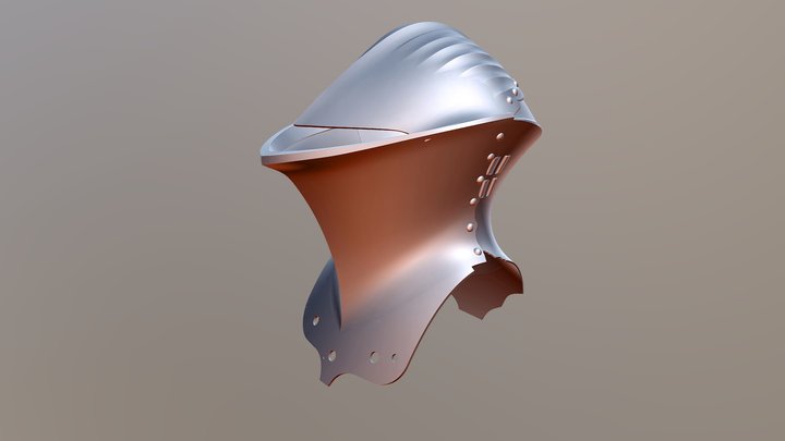 Stechhelm_Baseshape Test 11 3D Model