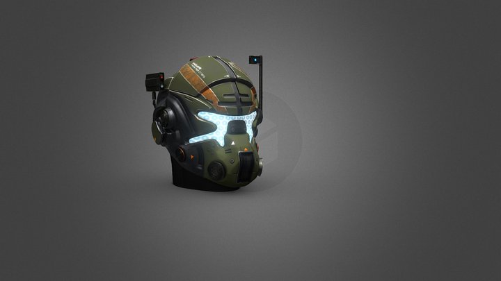 Northstar Titanfall 2 Fan art model Camo1 - 3D model by JoshJ3D