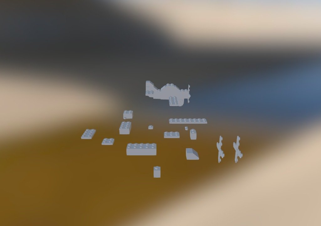 Lego Vliegtuig