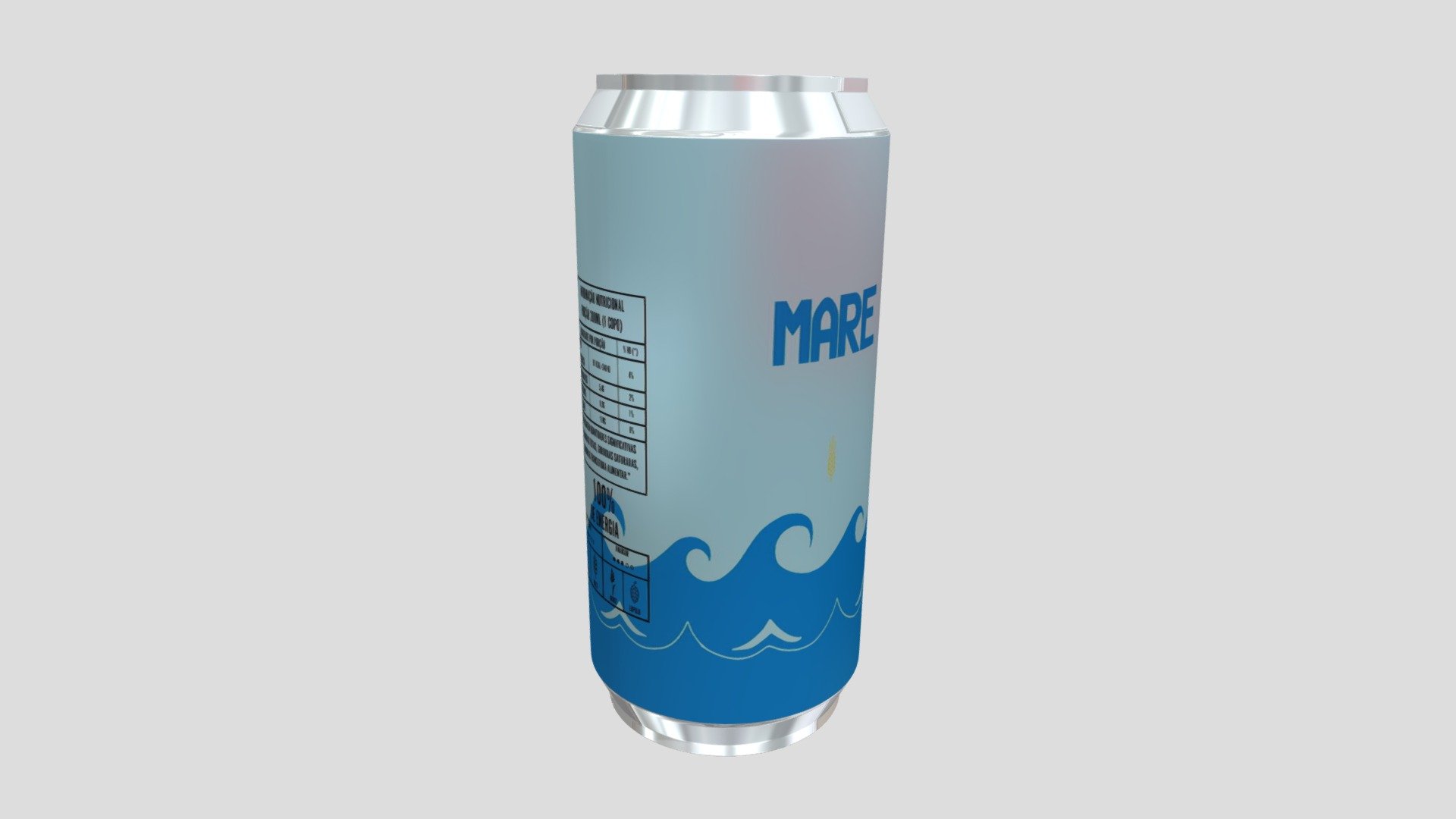Latinha de cerveja