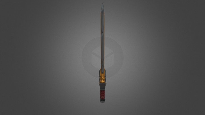 Fancy Sword :3 3D Model
