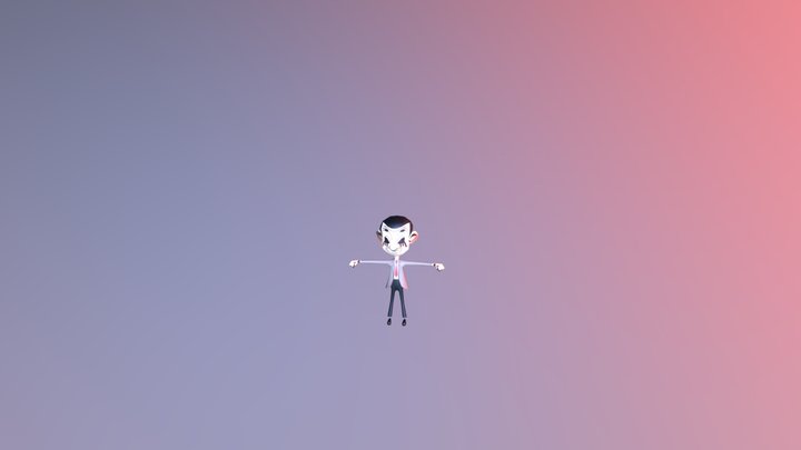 Mr Bean .exe 3D Model