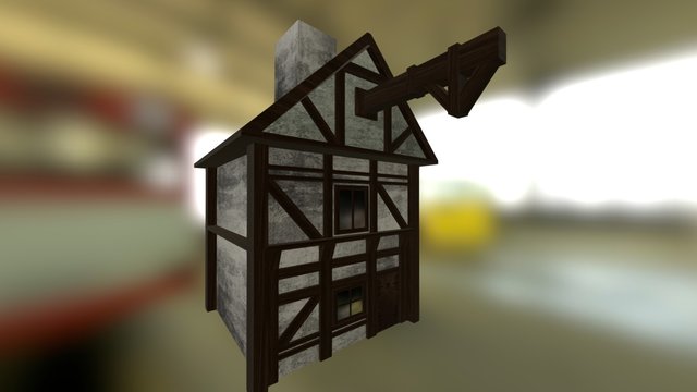 Casa Medieval 01 3D Model