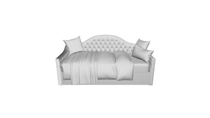 Диван-кровать подростковый односпальный 90х2... 3D Model