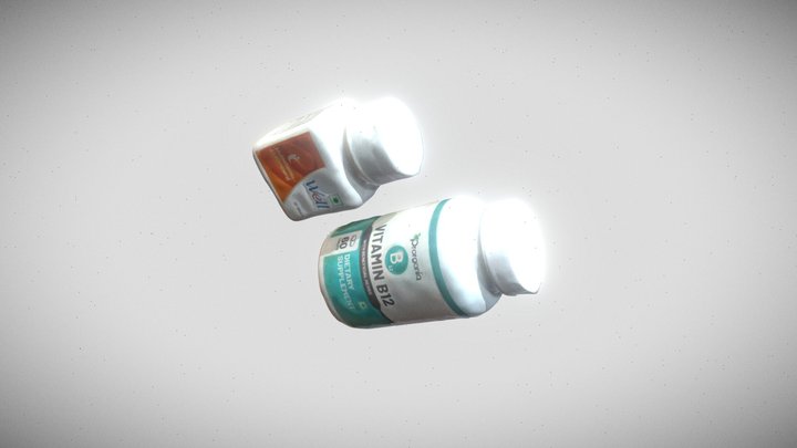 pills 3D Model