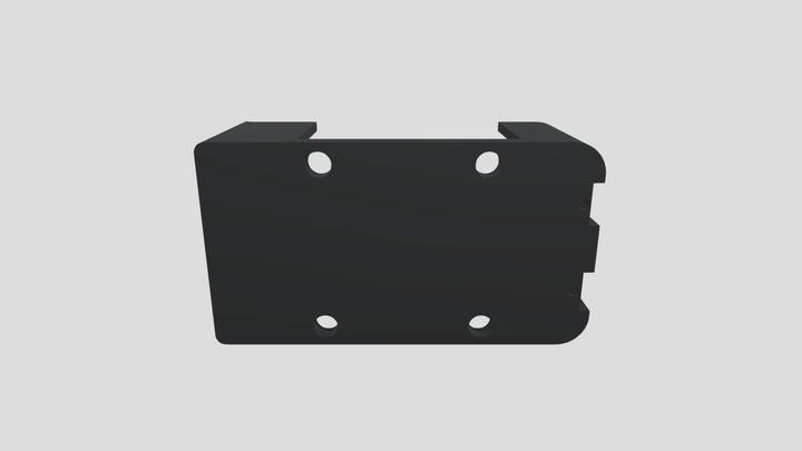 Bateria 9V - case 3D Model